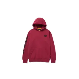 Caterpillar TM Banner Hooded Sweatshirt Brick