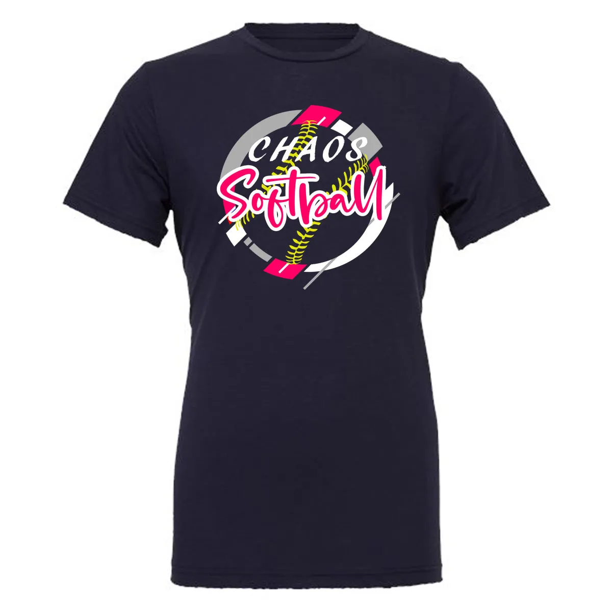 Chaos - Chaos SOFTBALL COLOR BLOCK - Navy (Tee/DriFit/Hoodie/Sweatshirt)