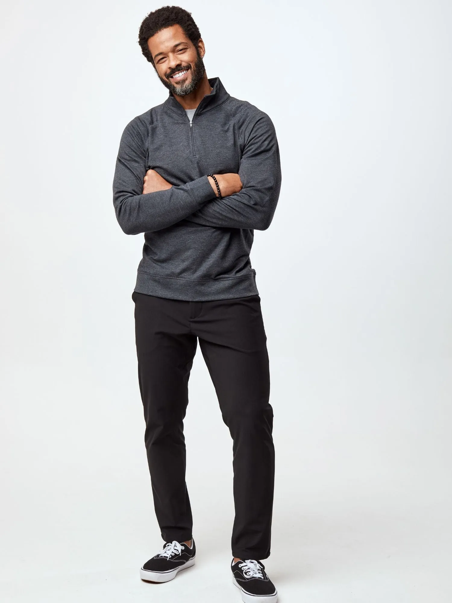 Charcoal Quarter Zip