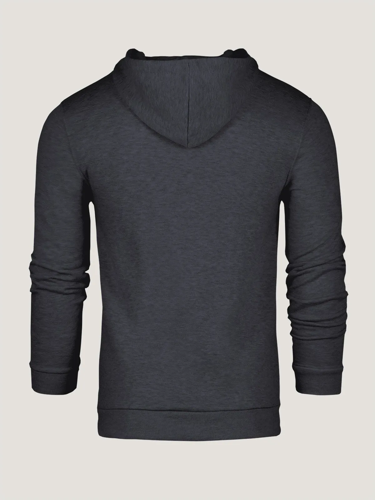 Charcoal Zip-Up Hoodie