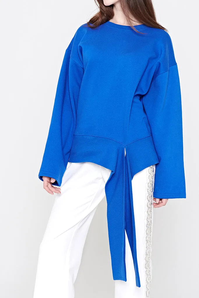 Clara Asymmetric-hem Sweatshirt