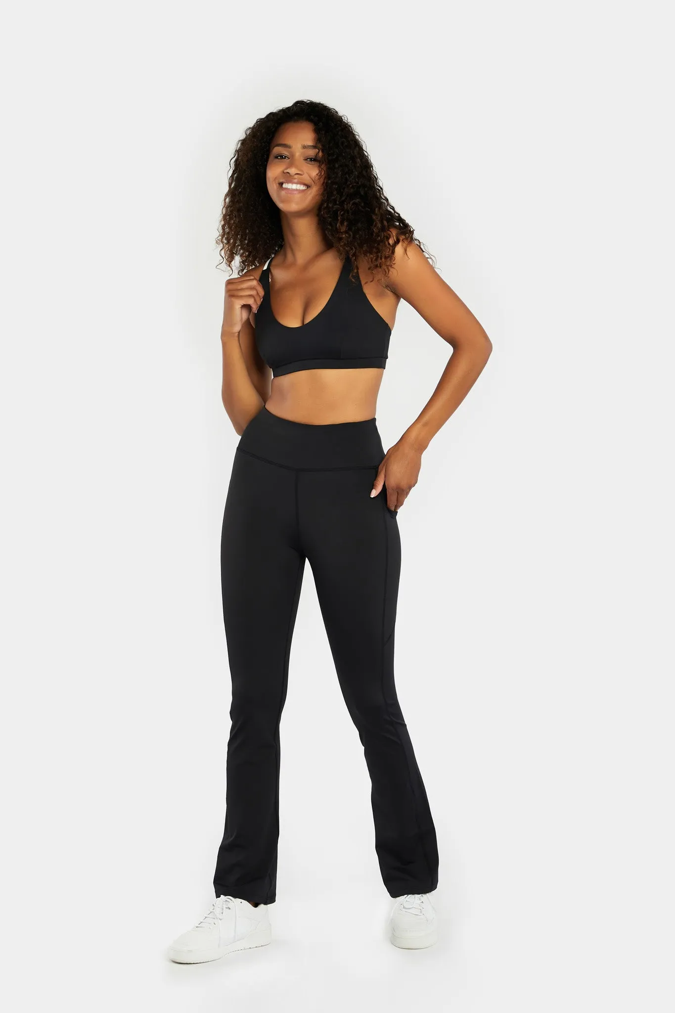 Claude Flare Legging - Black