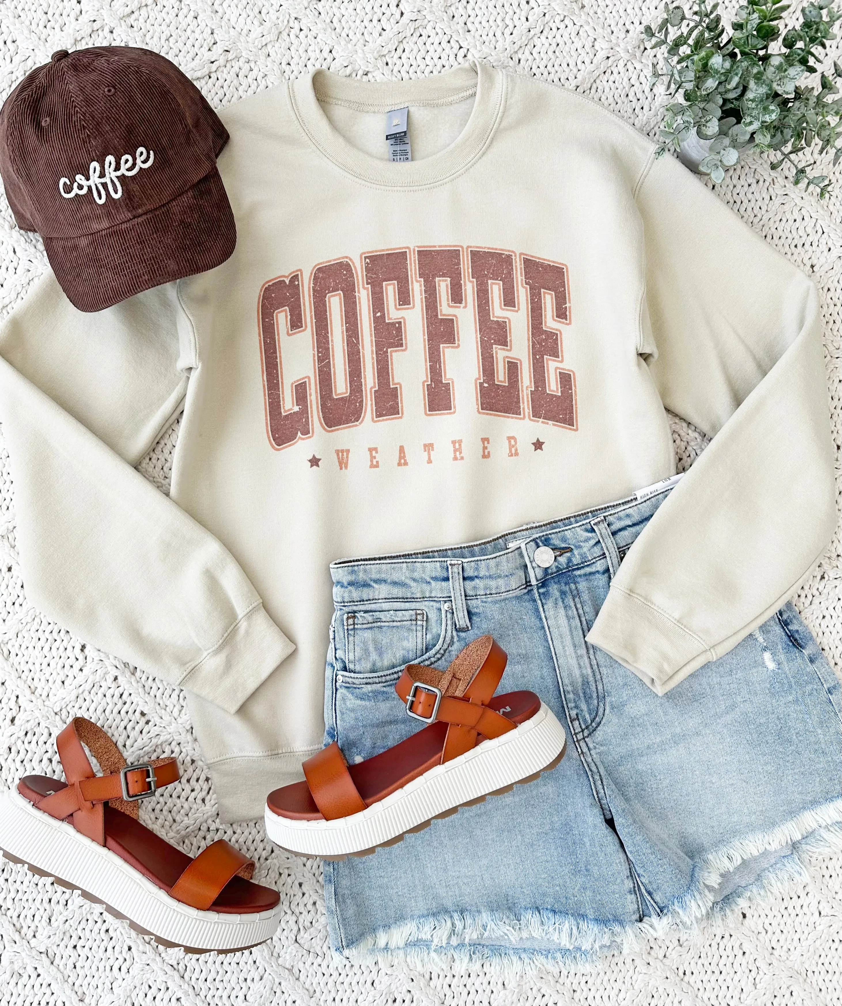 Coffee Weather Crew Neck