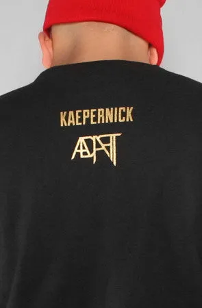 Colin Kaepernick X Adapt :: Call In Kap (Men's Black Crewneck Sweatshirt)