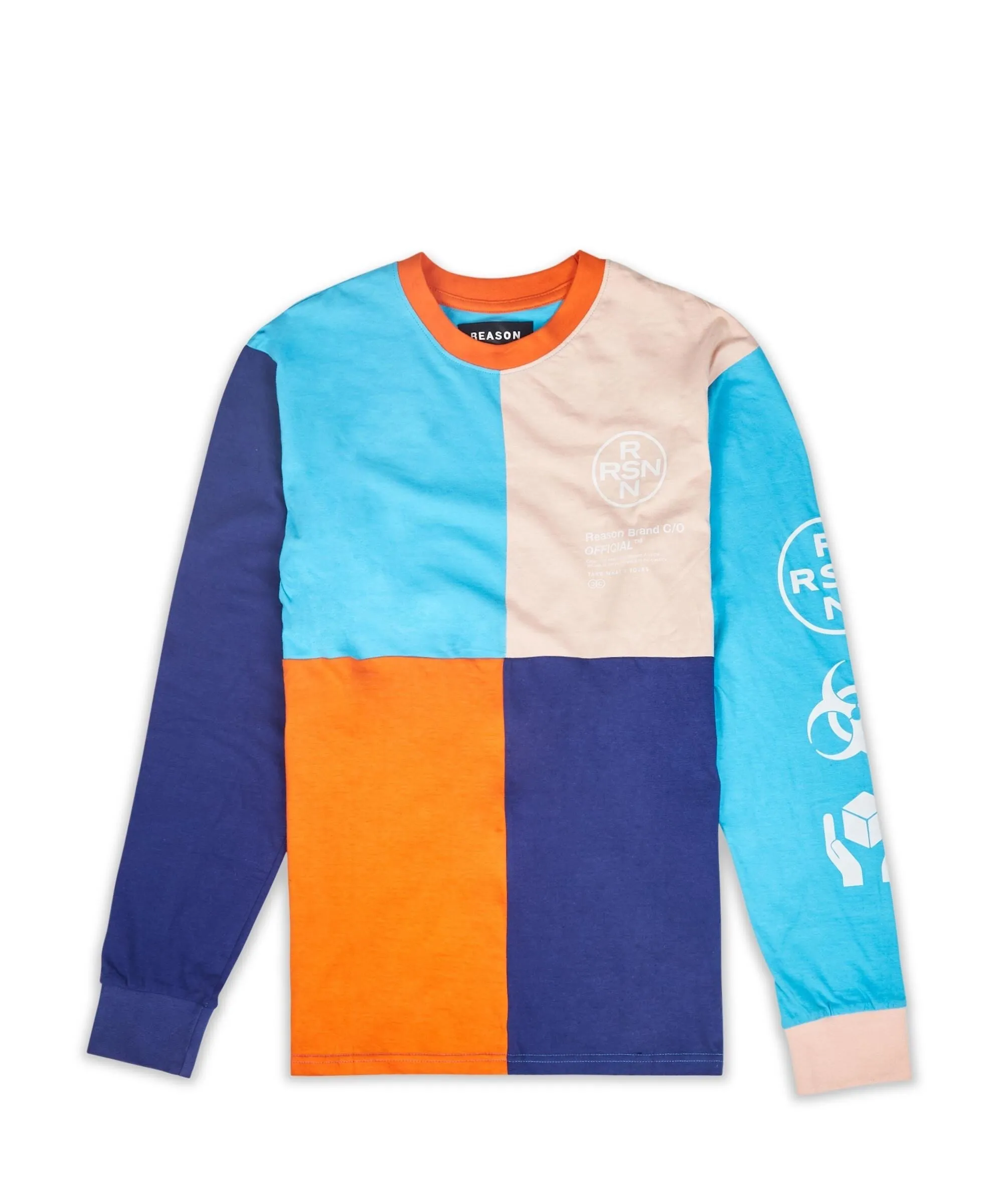 Color Block Long Sleeve Tee