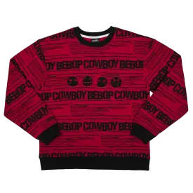 Cowboy Bebop Magenta Crew Neck Sweatshirt