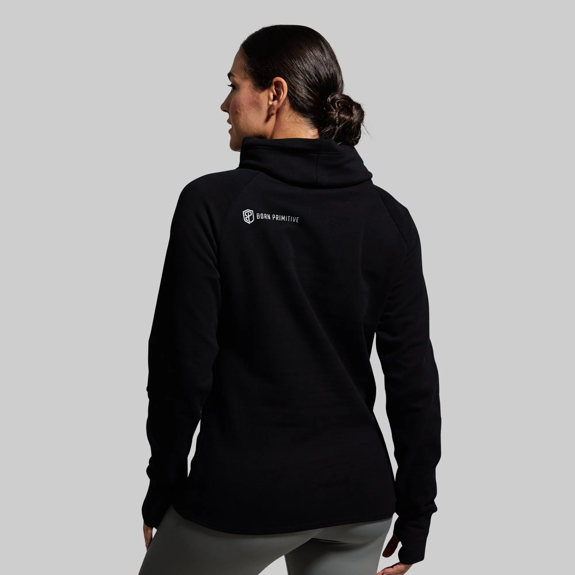 Cowl at the Full Moon Sweatshirt (Black)