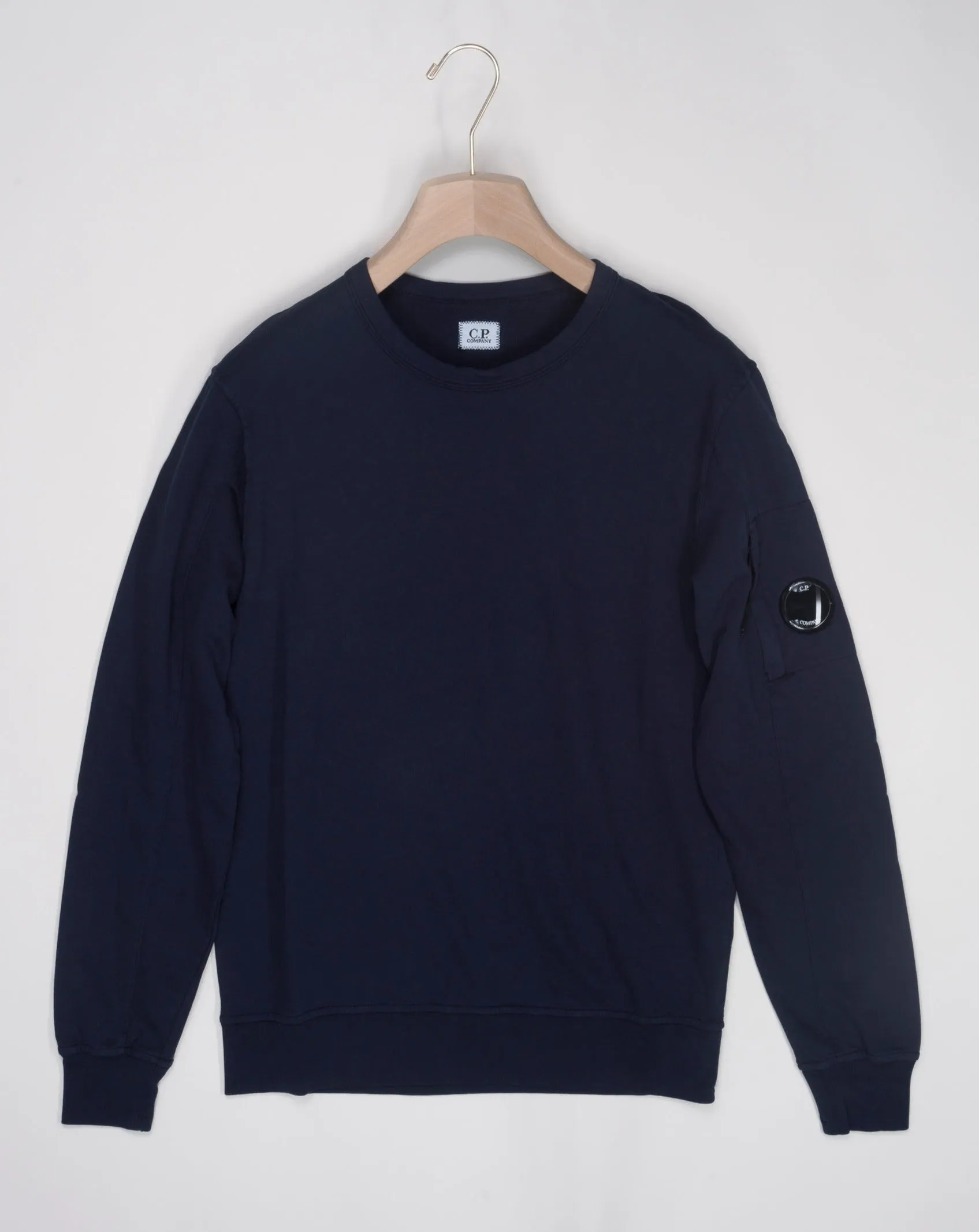 C.P. Company Light Fleece Lens Sweatshirt / Total Eclipse