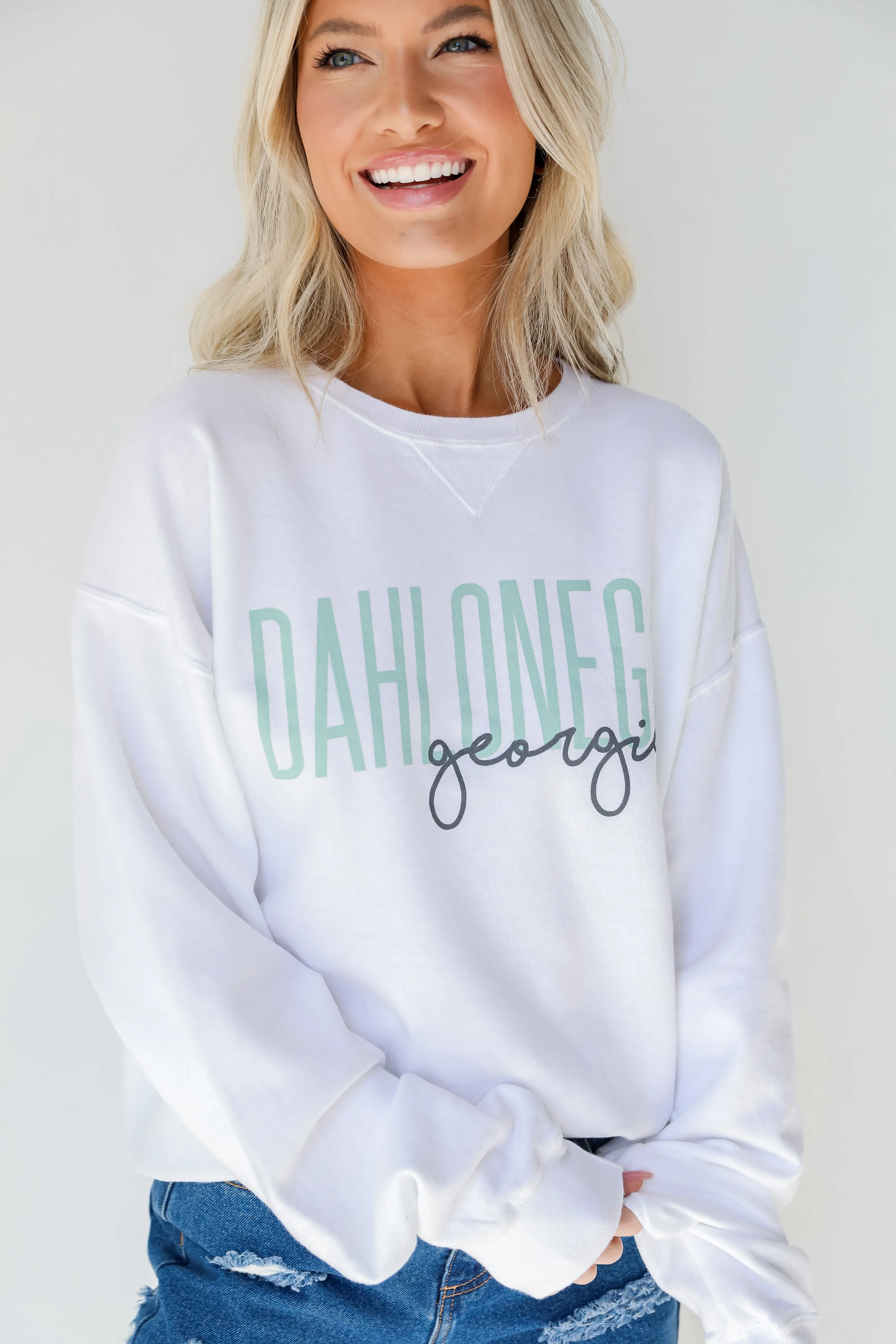 Dahlonega Georgia Script Sweatshirt