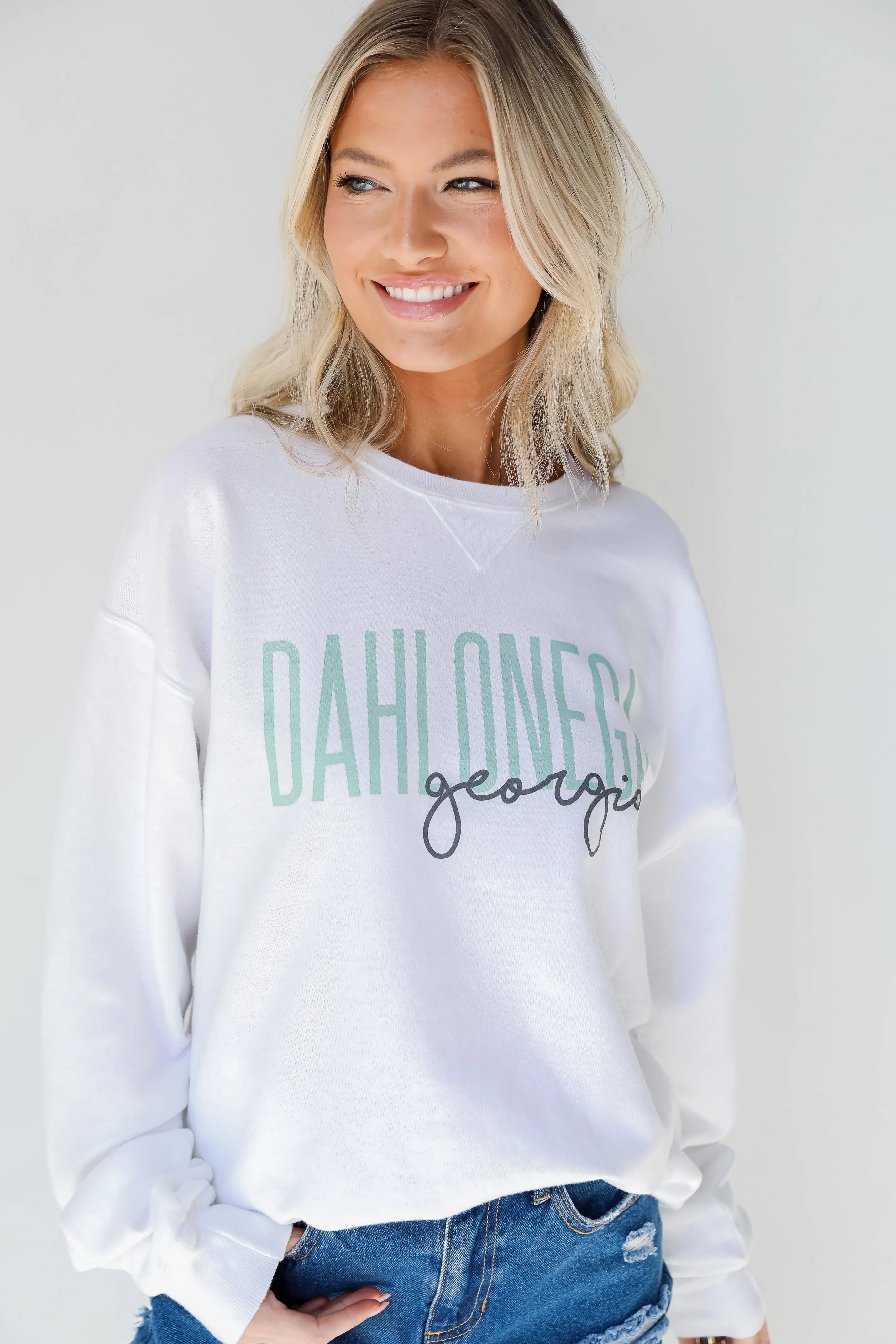 Dahlonega Georgia Script Sweatshirt