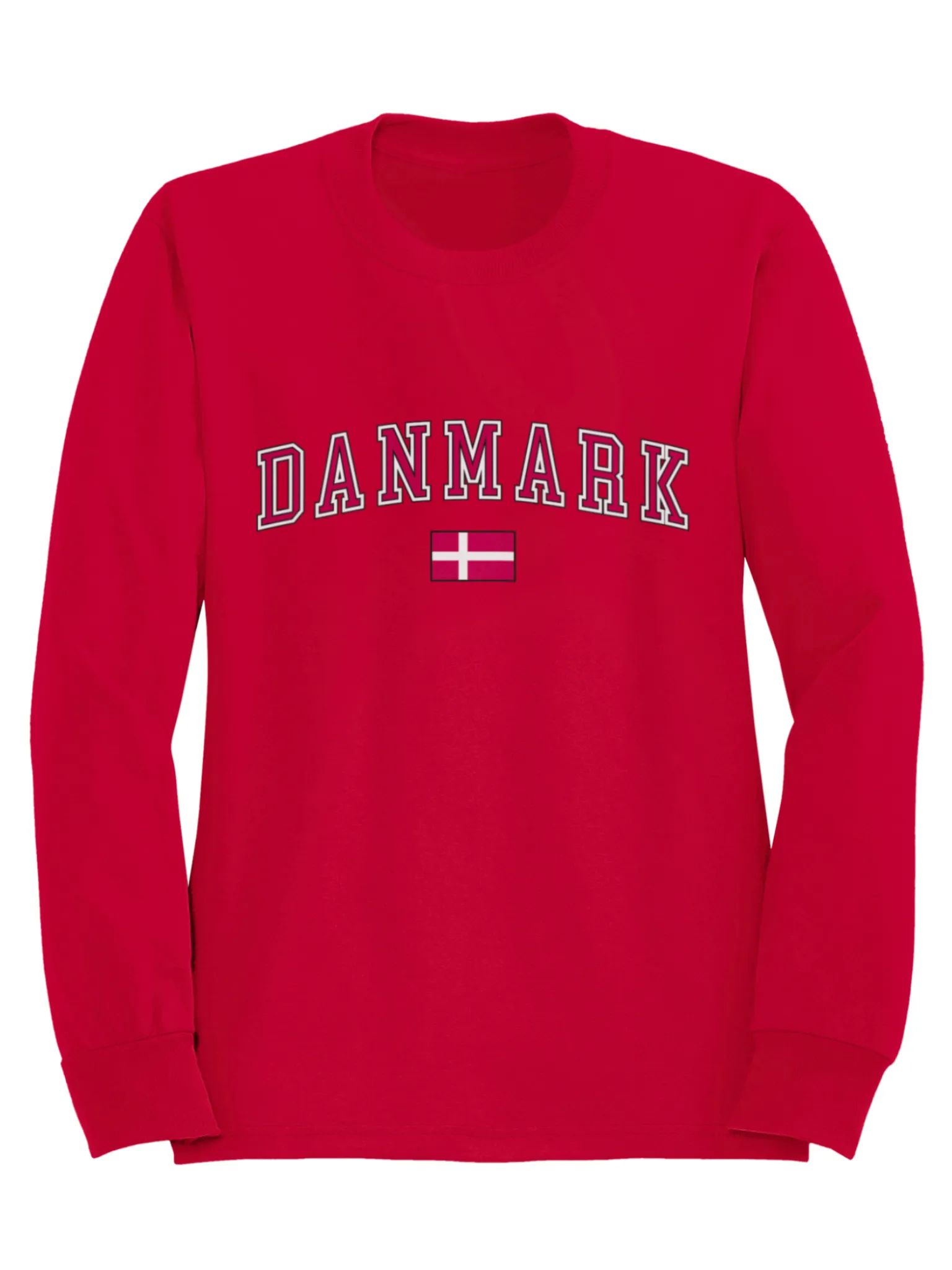 DANMARK SWEATSHIRT - RØD