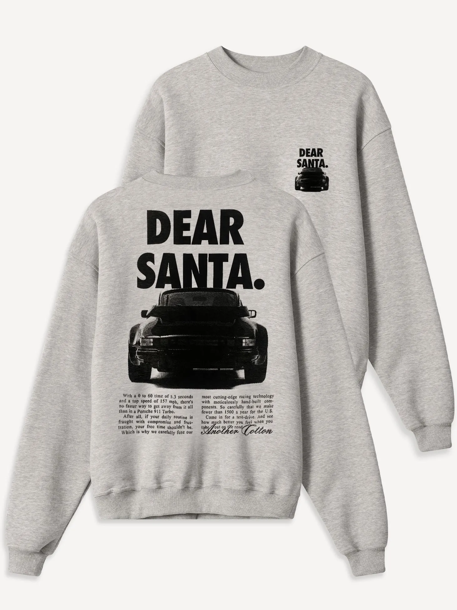 Dear Santa Oversize Sweatshirt