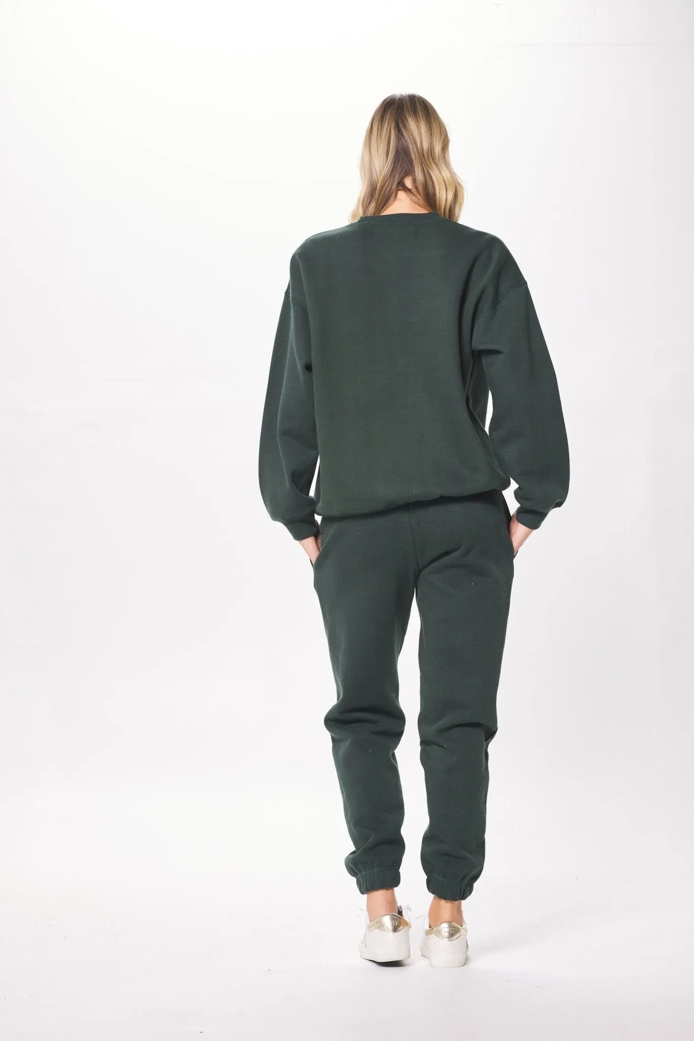 Deep Emerald Green Proweave Crewneck Sweatshirt