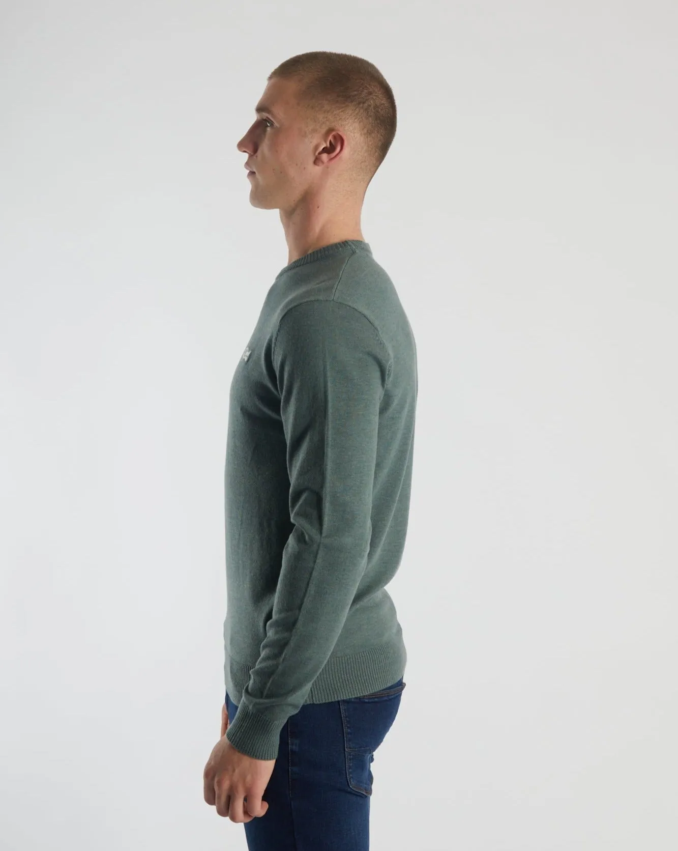 Dylan Round Neck Green Meadow