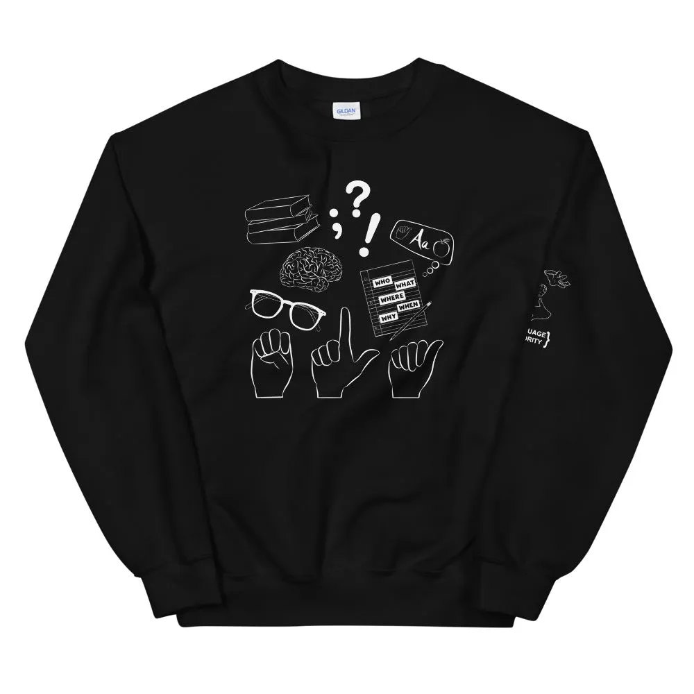 ELA (ASL) Crew Neck Sweatshirt