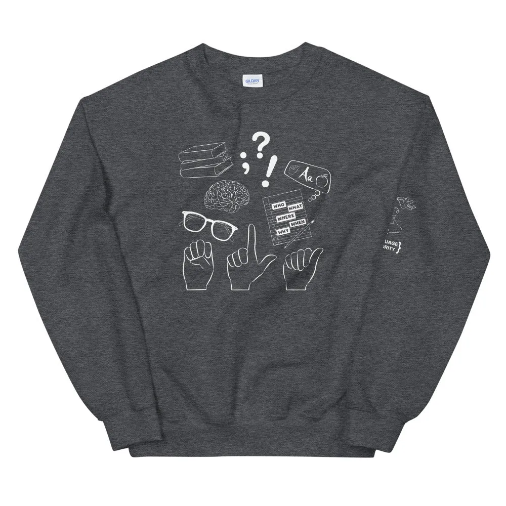 ELA (ASL) Crew Neck Sweatshirt