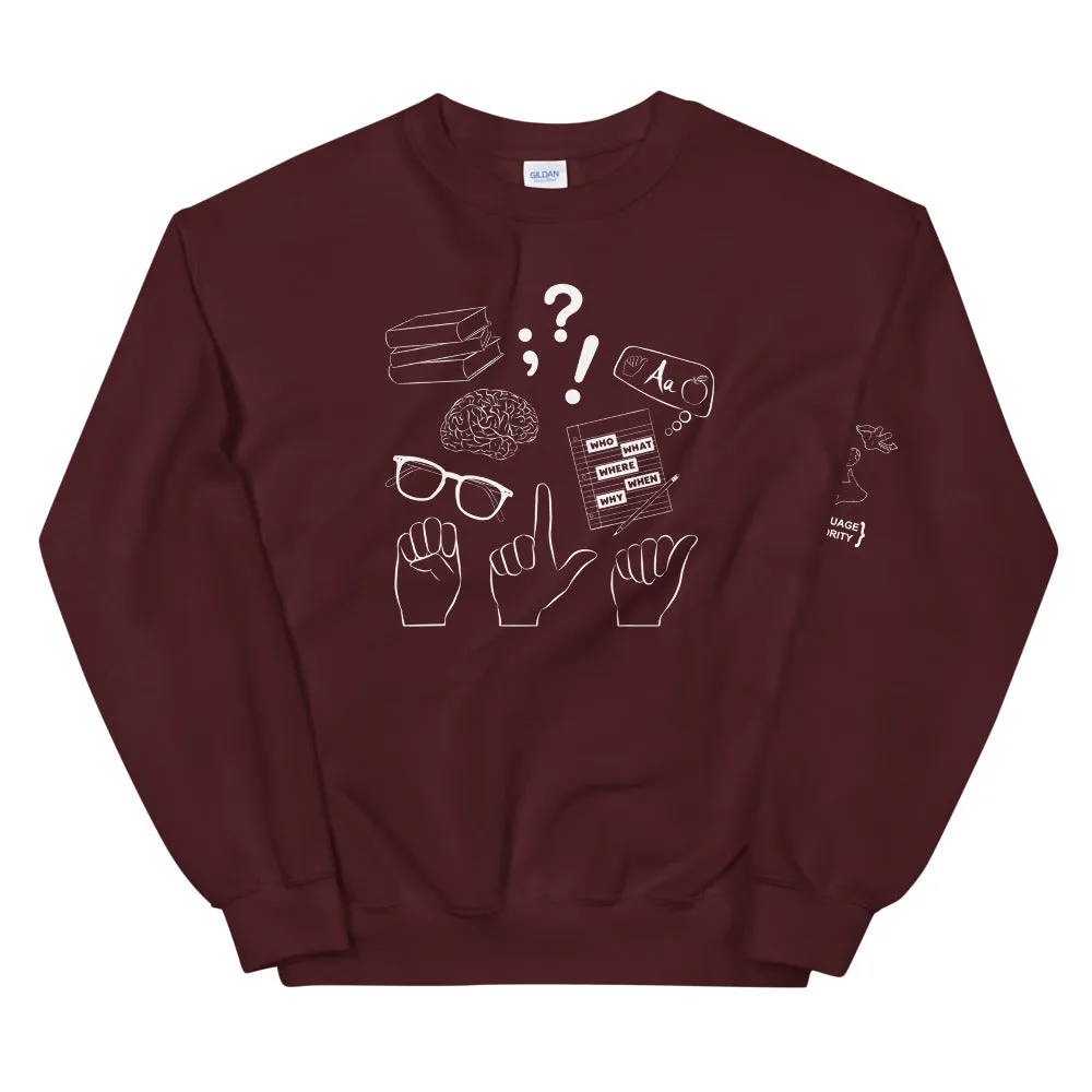 ELA (ASL) Crew Neck Sweatshirt