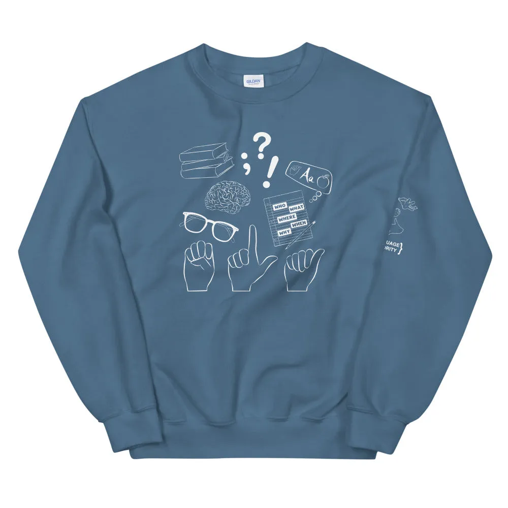 ELA (ASL) Crew Neck Sweatshirt