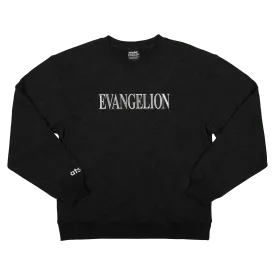 Evangelion Black Crew Neck Sweatshirt