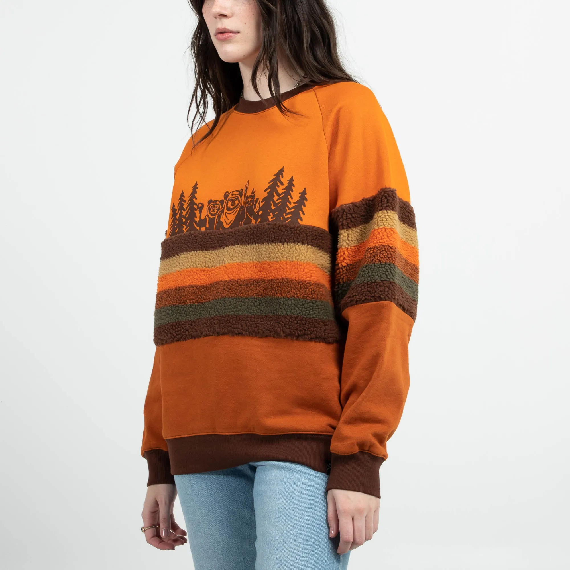 Ewoks Sherpa Crew Sweatshirt