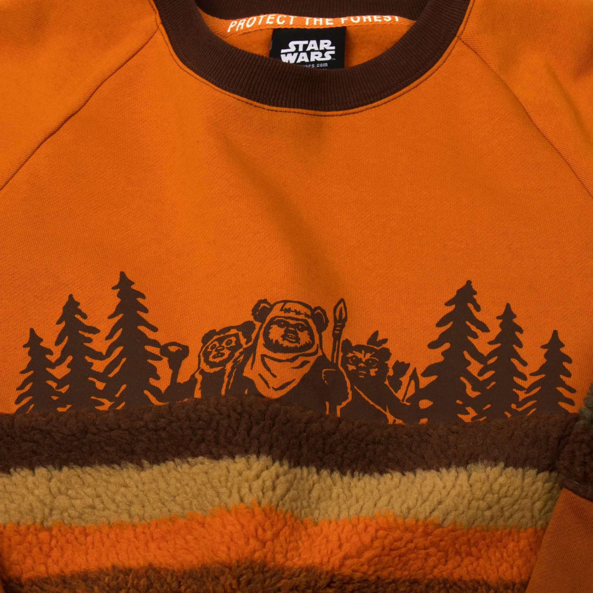 Ewoks Sherpa Crew Sweatshirt