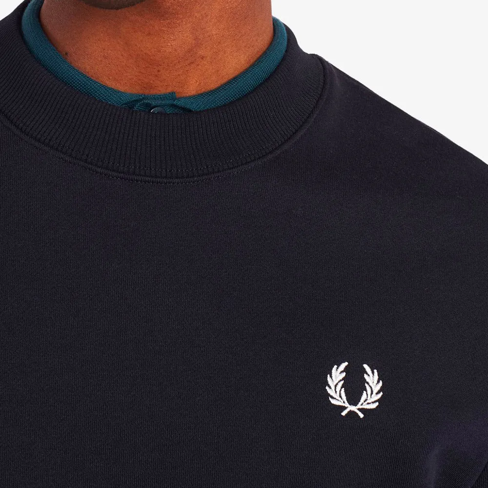 Fred Perry Crewneck Sweatshirt Black