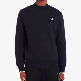 Fred Perry Crewneck Sweatshirt Black