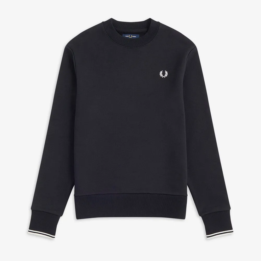 Fred Perry Crewneck Sweatshirt Black