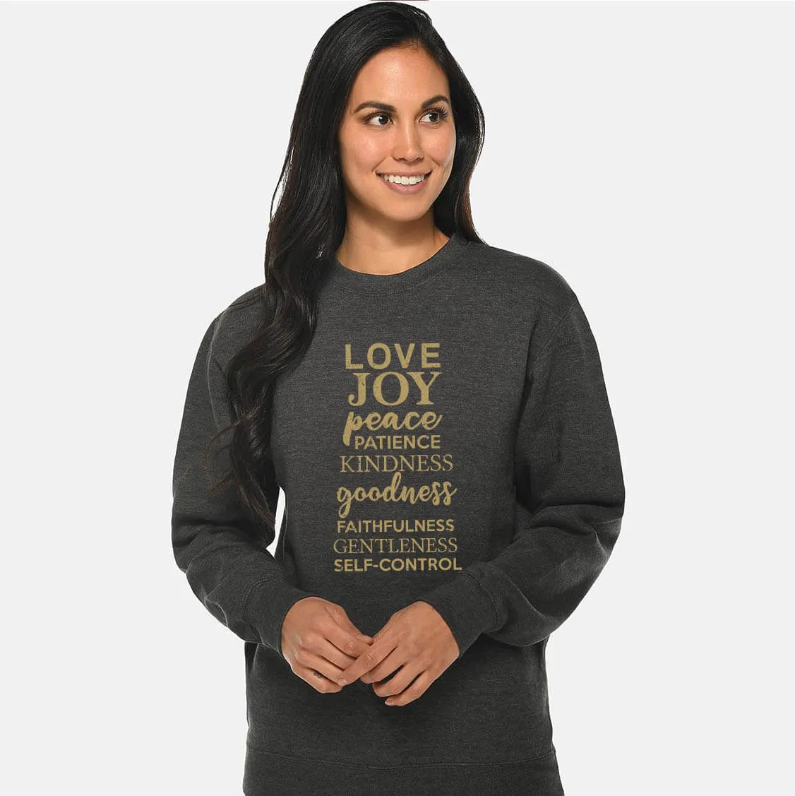 Fruit Of The Holy Spirit Unisex Crewneck Sweatshirt