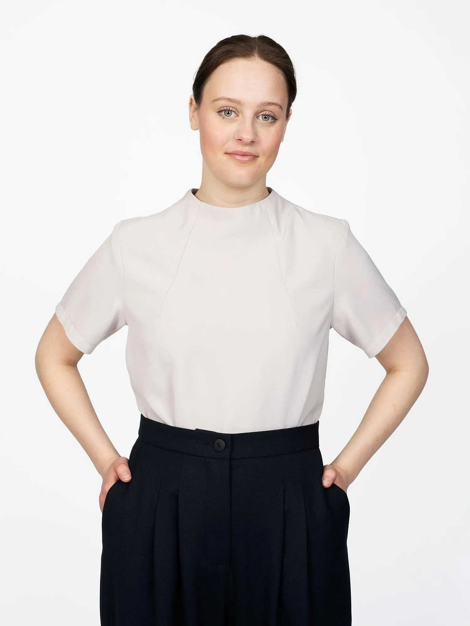 FUNNEL NECK TOP PATTERN