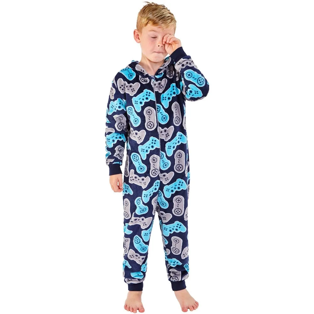 Gaming Console Fleece Onesie