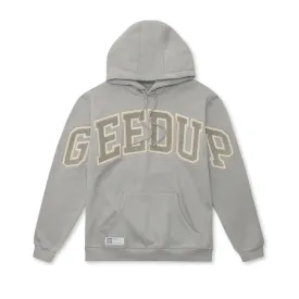 GEEDUP Team Logo Hoodie Nardo Grey/Gold