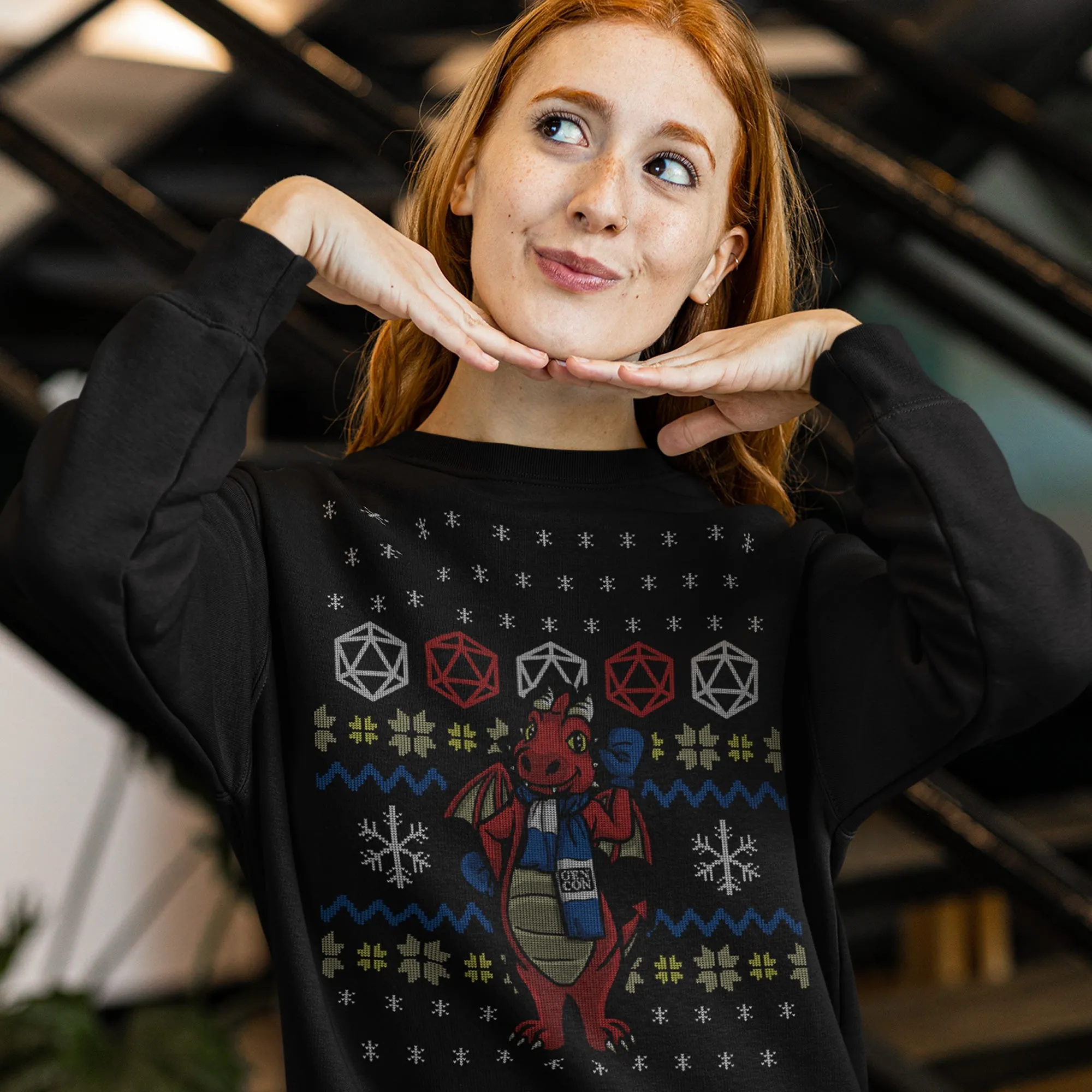 Gen Con Genevieve Holiday Sweatshirt