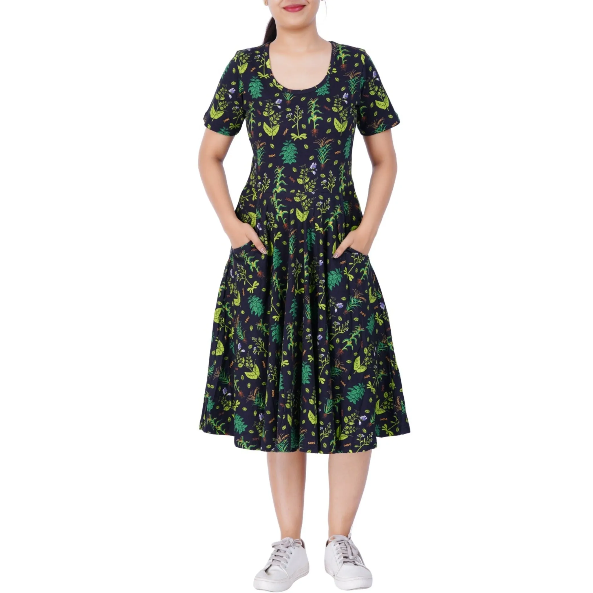 Genetic Plants Twirl Dress