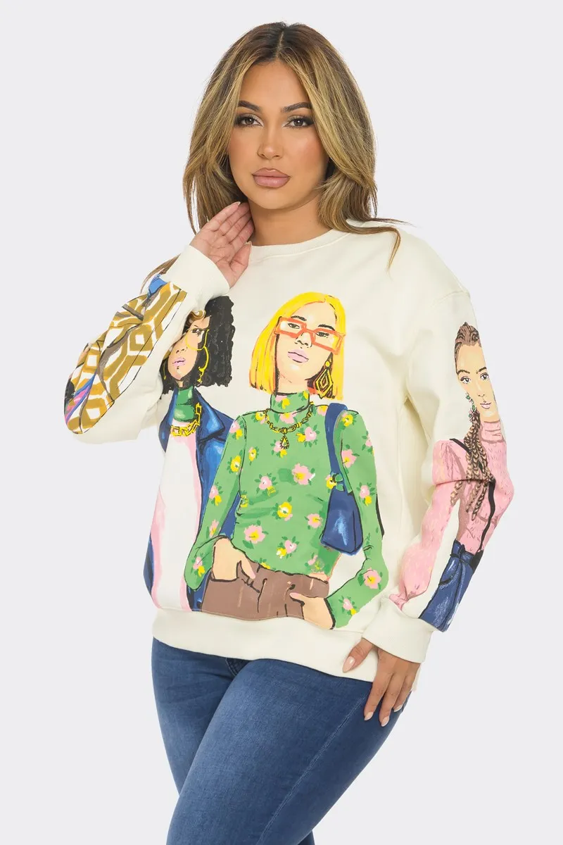 Girl Talk Sweatshirt