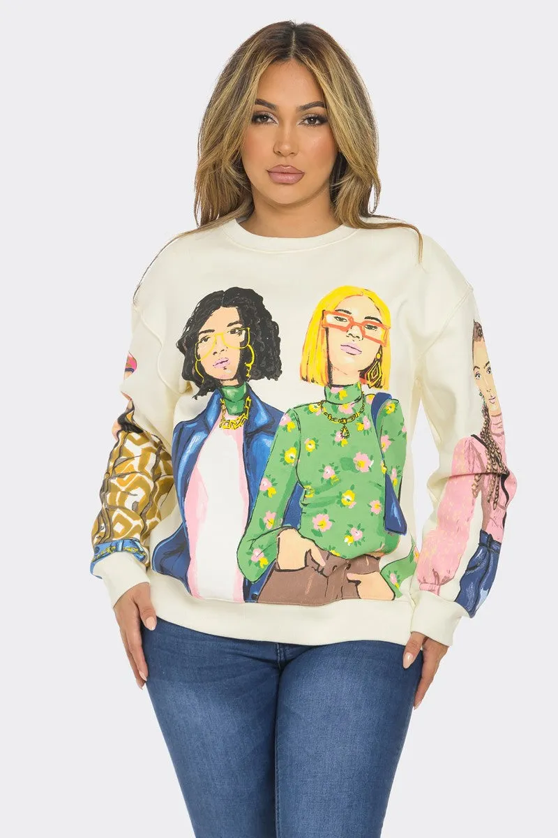 Girl Talk Sweatshirt