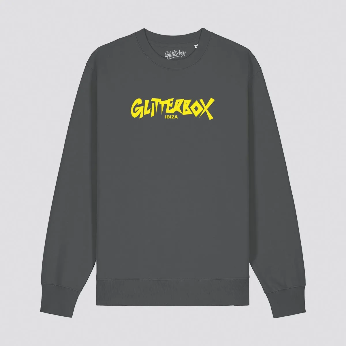 Glitterbox Yellow Choppy Logo Sweatshirt