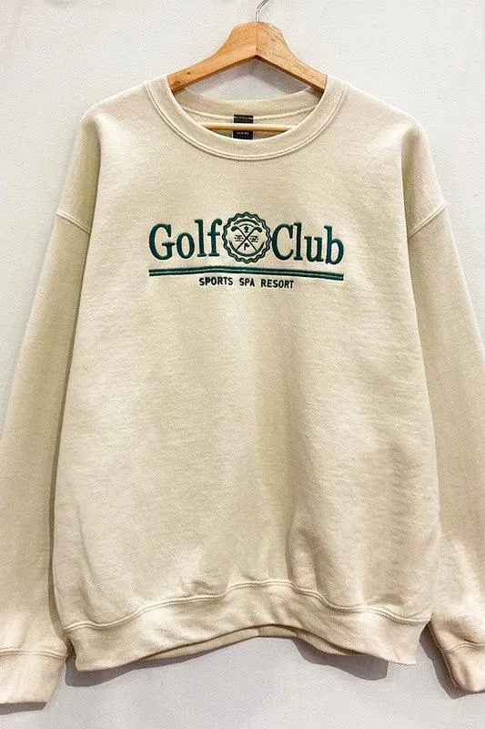 Golf Club Sweatshirt S-XL