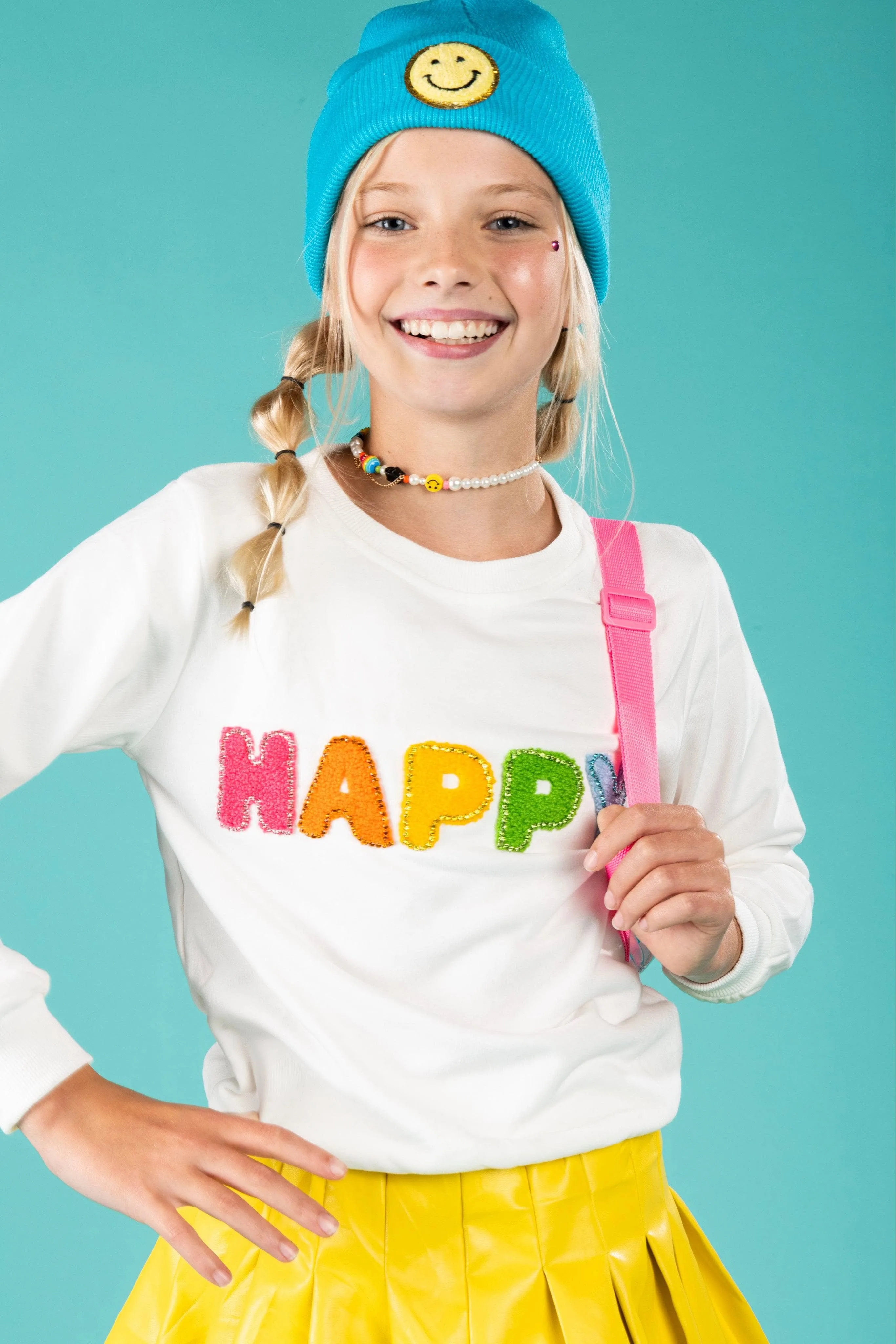 Happy Crystal Sweatshirt