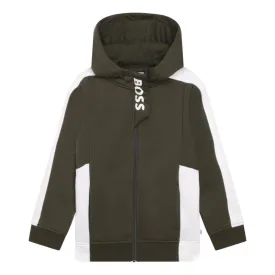 Hooded Zipped Sweatshirt