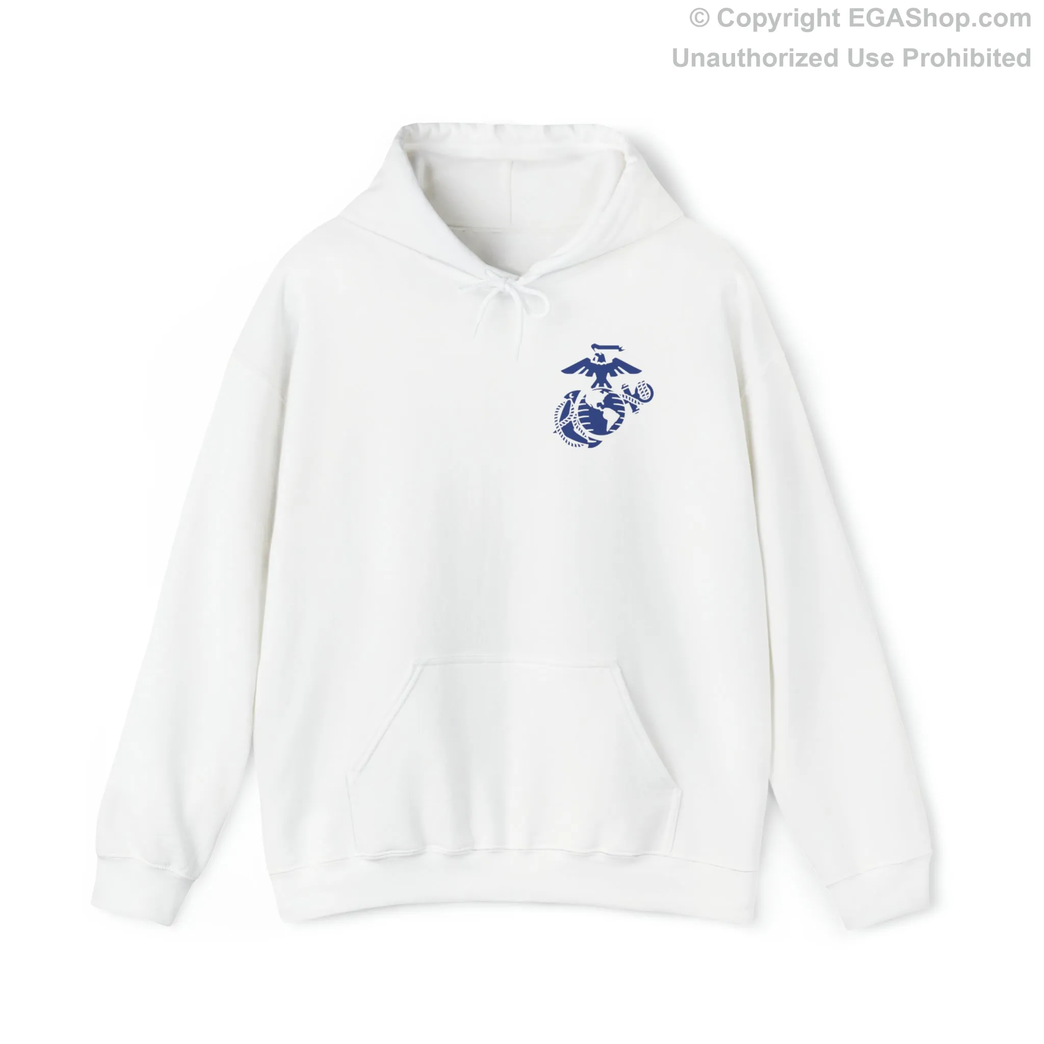 Hoodie: Kilo Co. MCRD San Diego (3rd Battalion Crest on BACK)