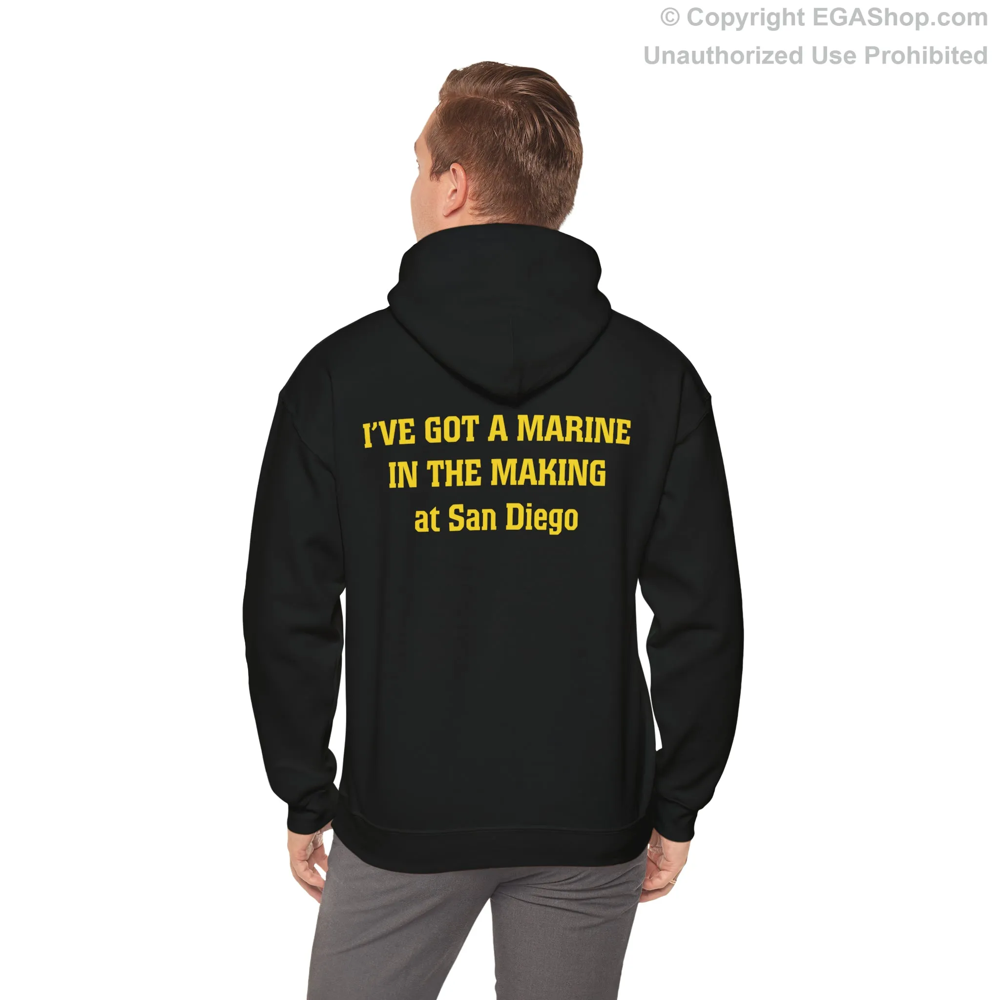 Hoodie: Marine in the Making, San Diego (Battalion Color Choices)