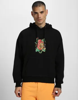 Integrity Graphic Print Oversized Hooded Sweatshirt