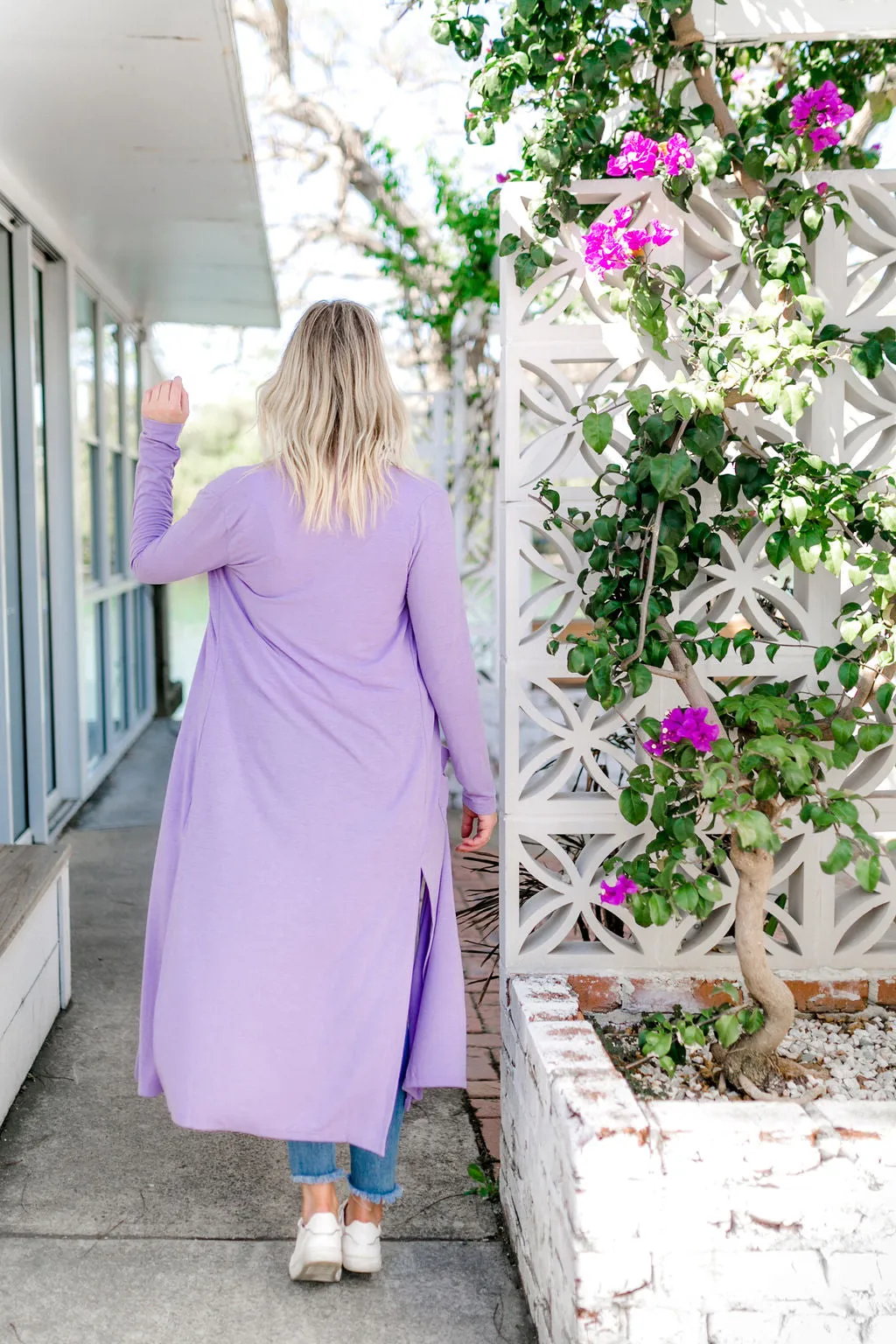 Jane Cardigan in Lilac