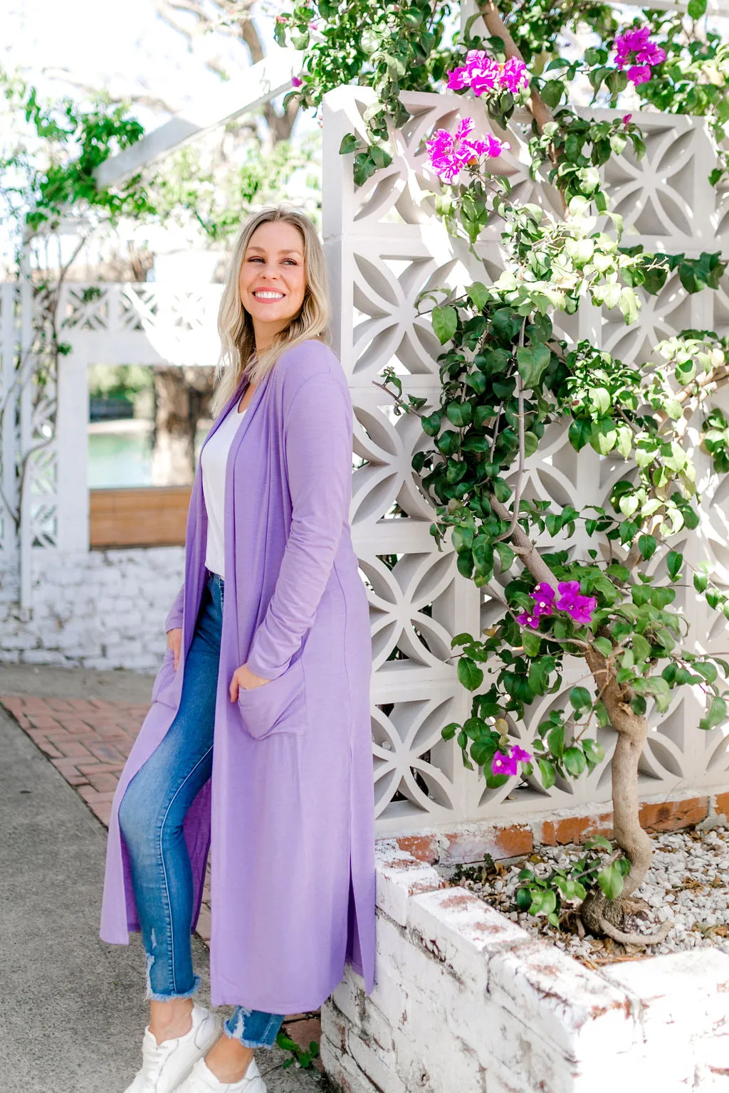 Jane Cardigan in Lilac