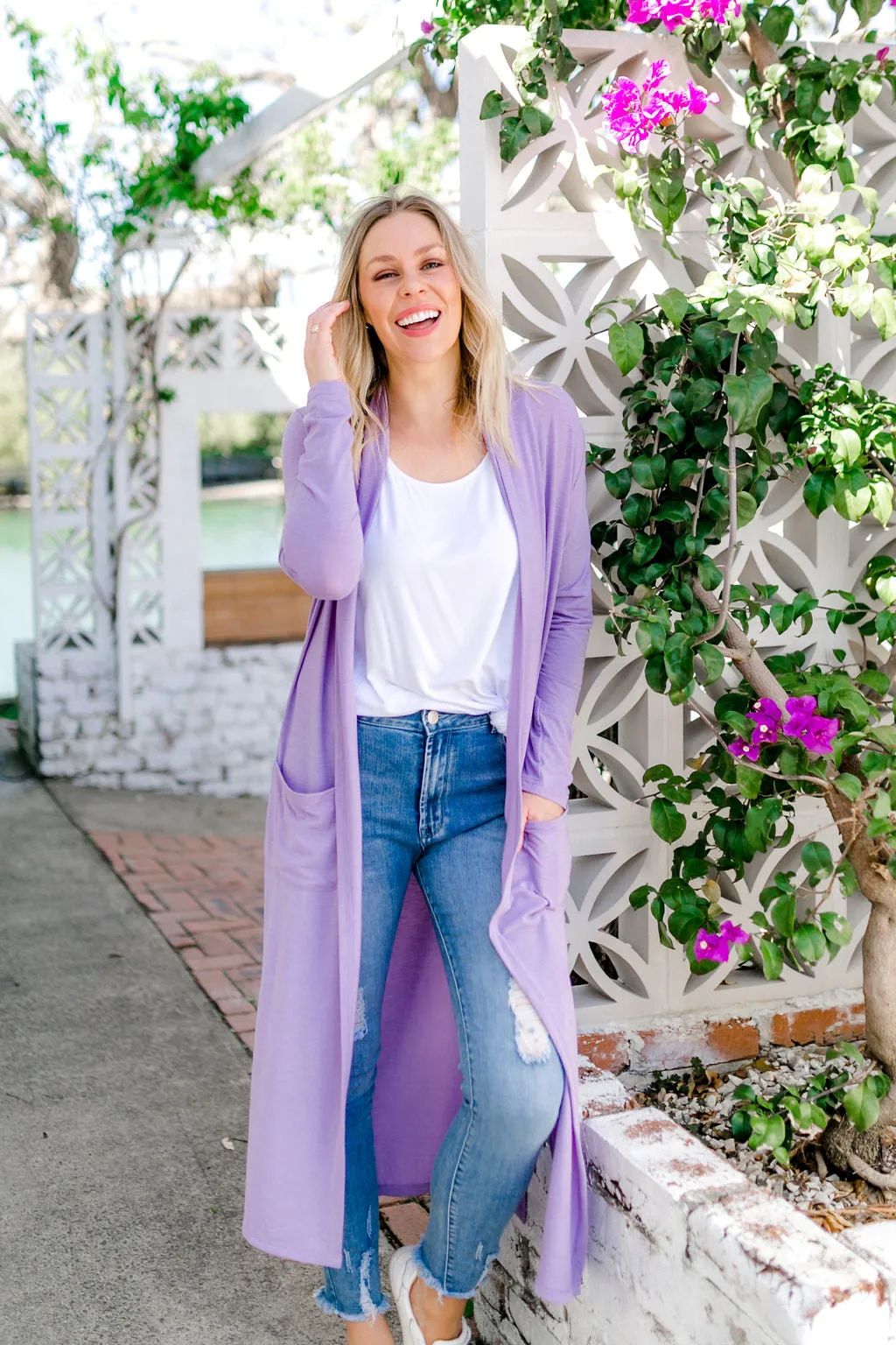 Jane Cardigan in Lilac