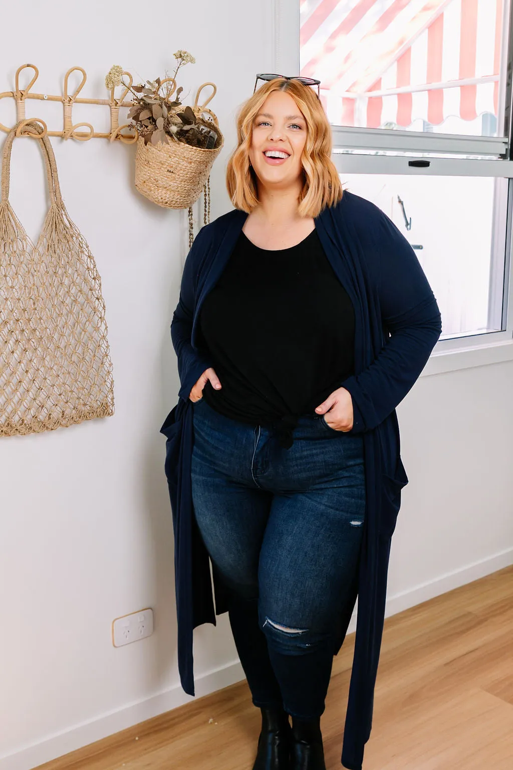 Jane Cardigan in Navy