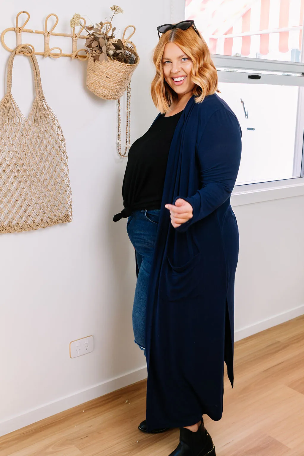 Jane Cardigan in Navy