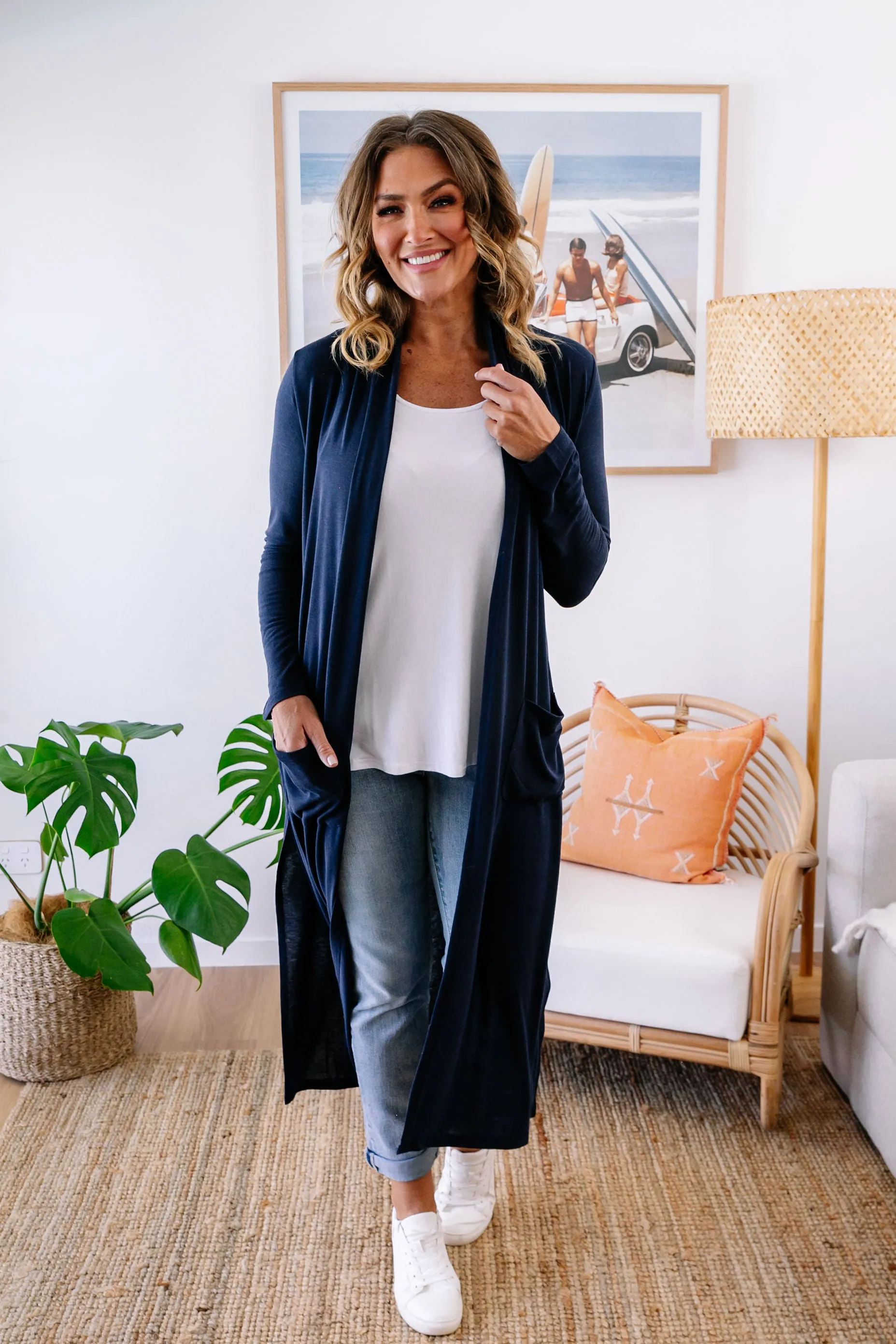 Jane Cardigan in Navy