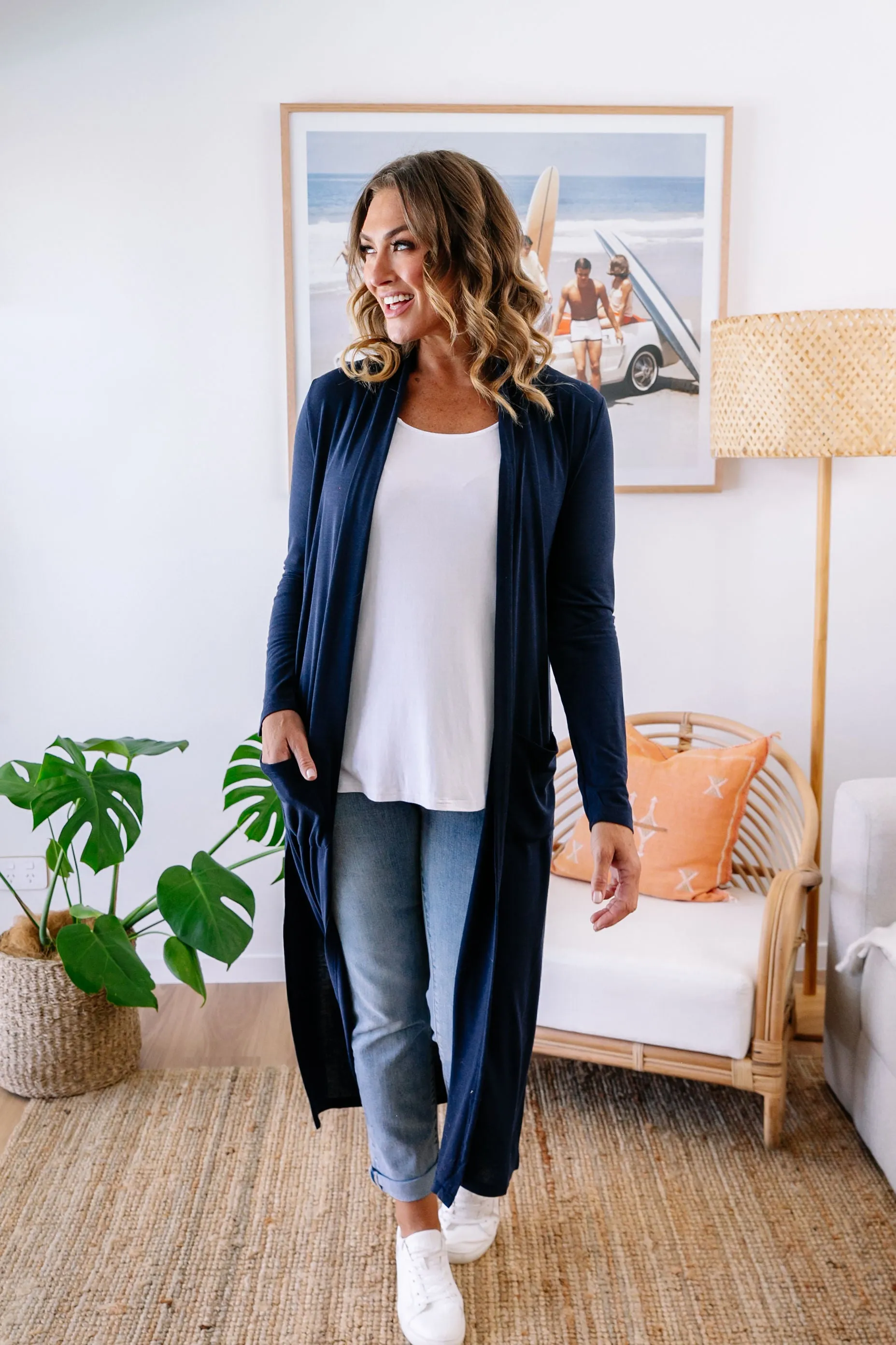 Jane Cardigan in Navy